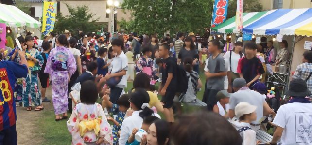 ションションまつりの「おまつり広場」大盛況!! ションションまつりの「おまつり広場」大盛況!!